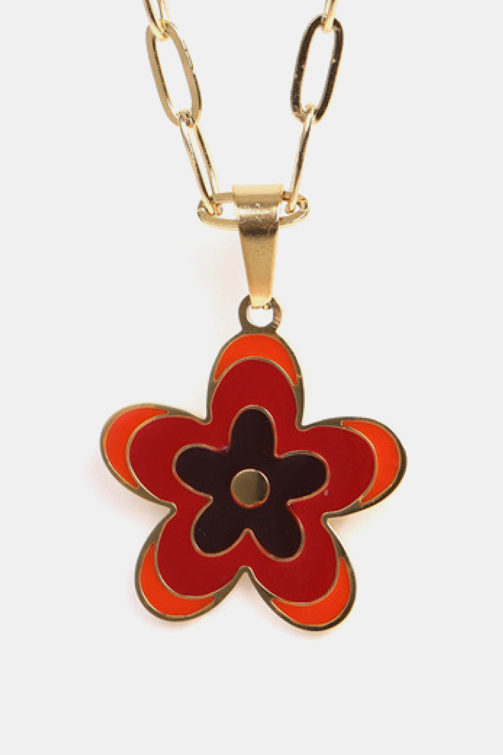 honeybee Mumford's Flower Pendant Necklace