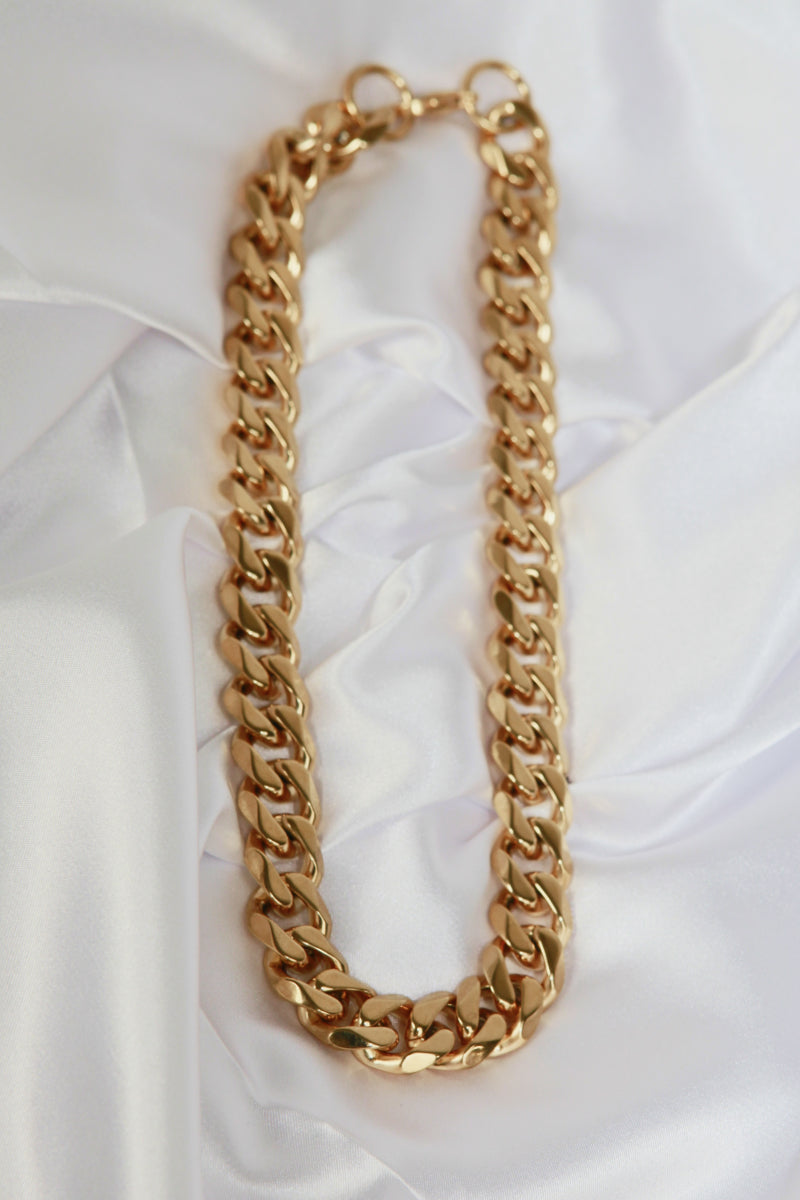 honeybee Mumford's Thick Curb Chain Necklace