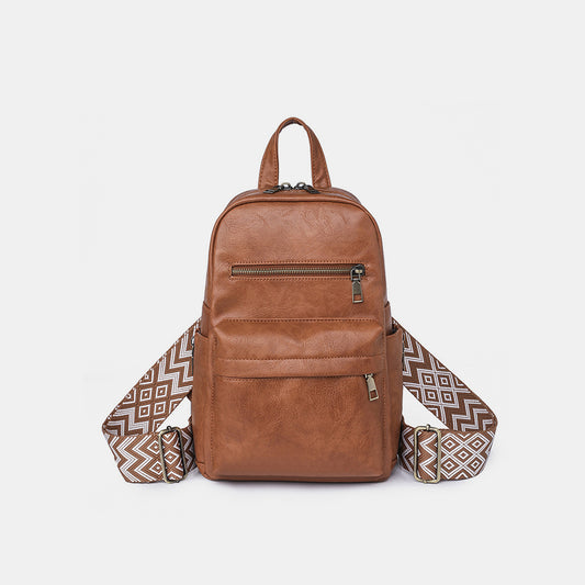 honeybee Mumford's Medium Leather Backpack