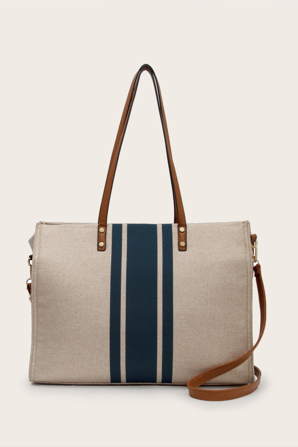 Honeybee Mumford's Striped Tote Bag