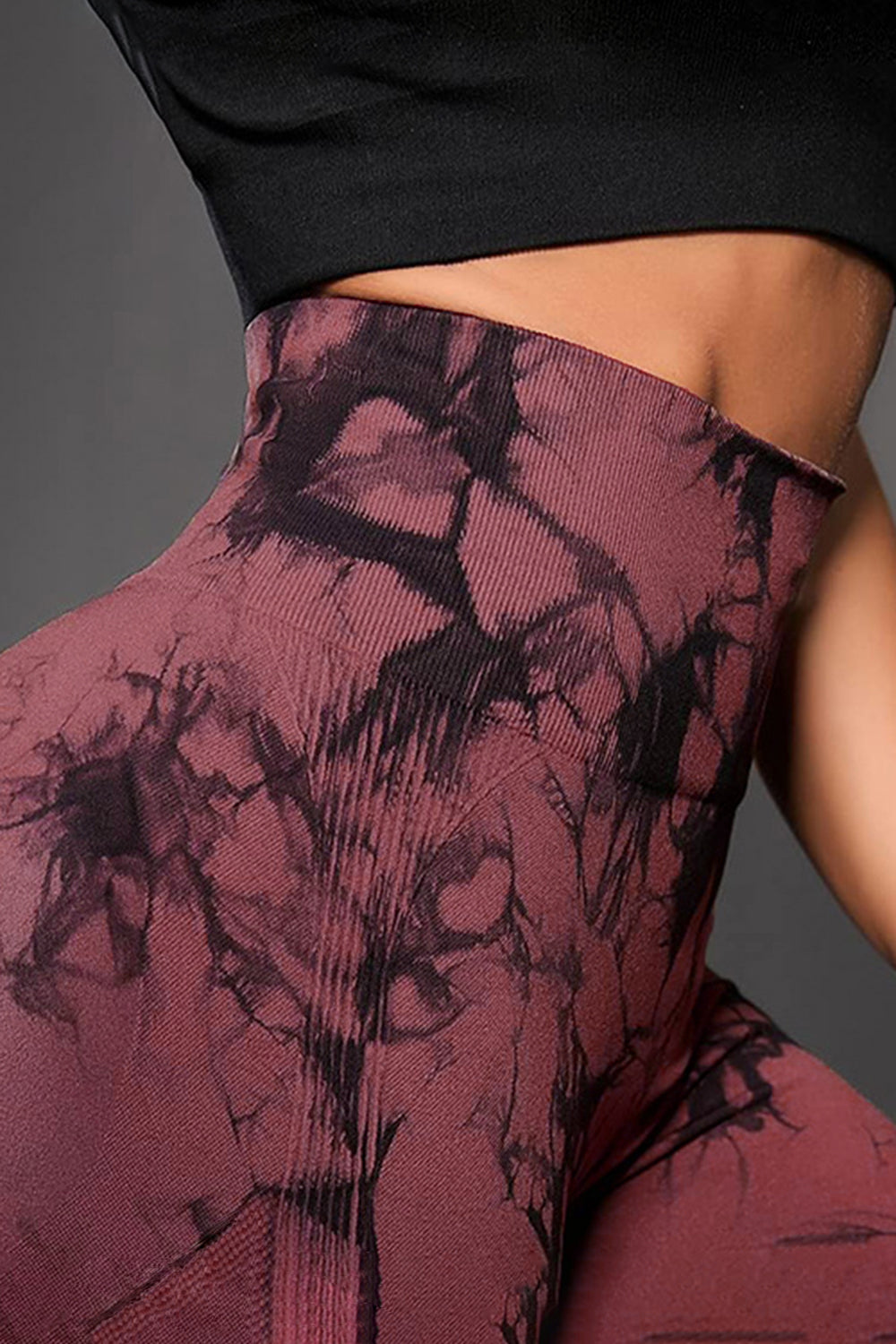 Honeybee Mumford's Printed High Waist Active Leggings