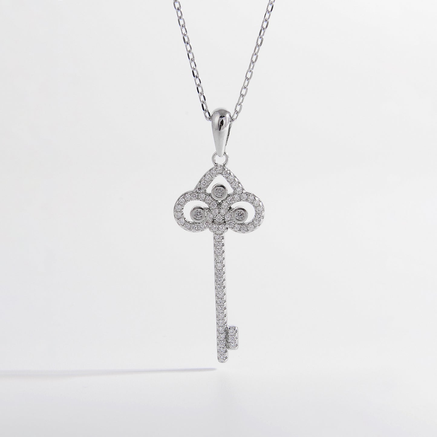 Honeybee Mumford's Sterling Silver Key Shape Necklace