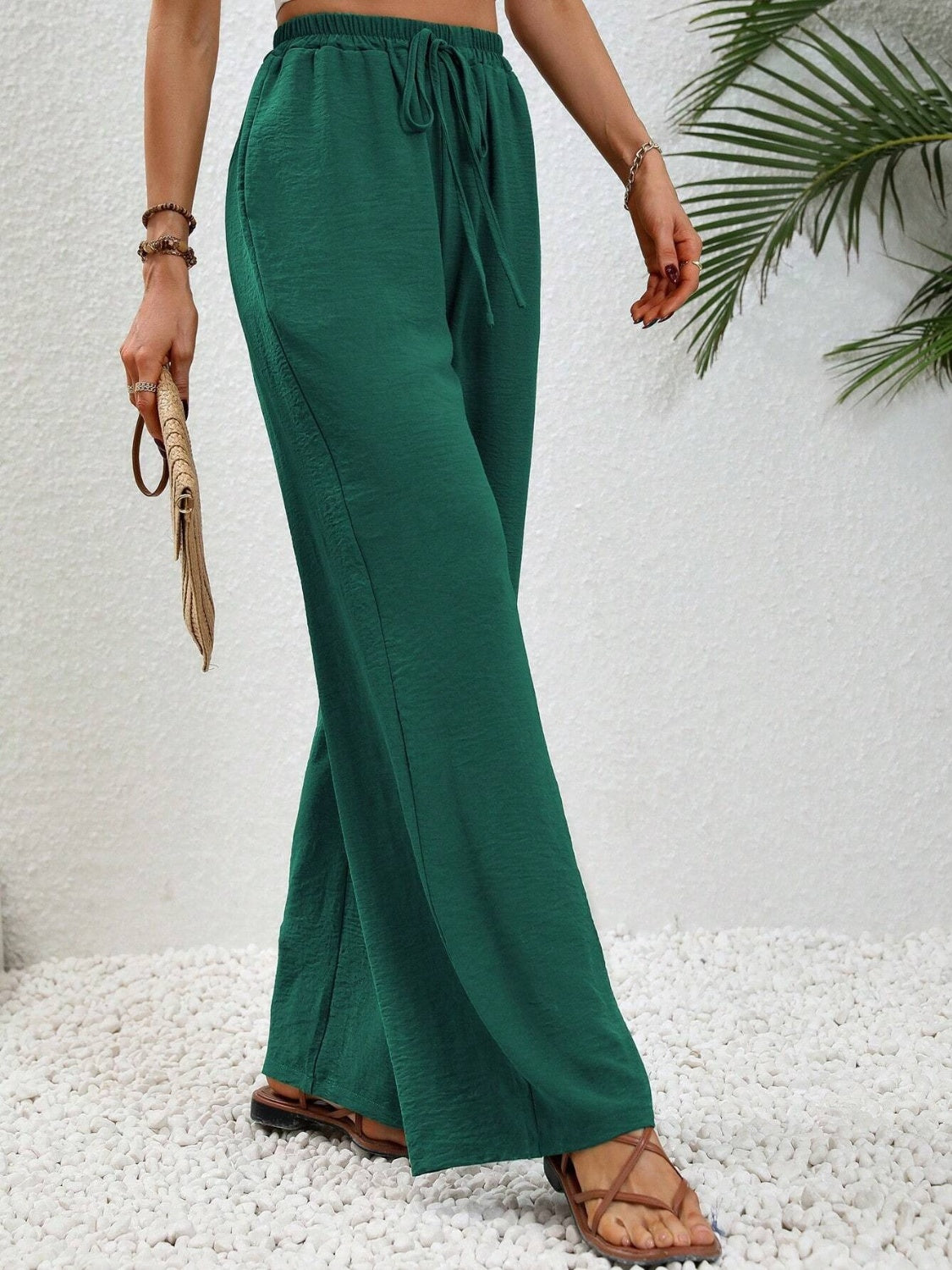 Honeybee Mumford's Wide Leg Drawstring Pants