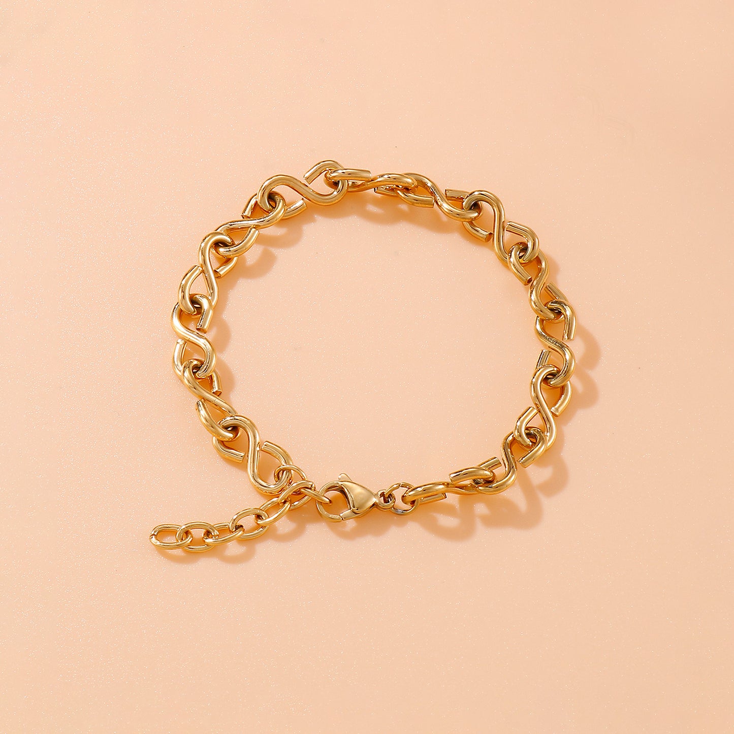 honeybee Mumford's Figure 8 Chain Link Bracelet