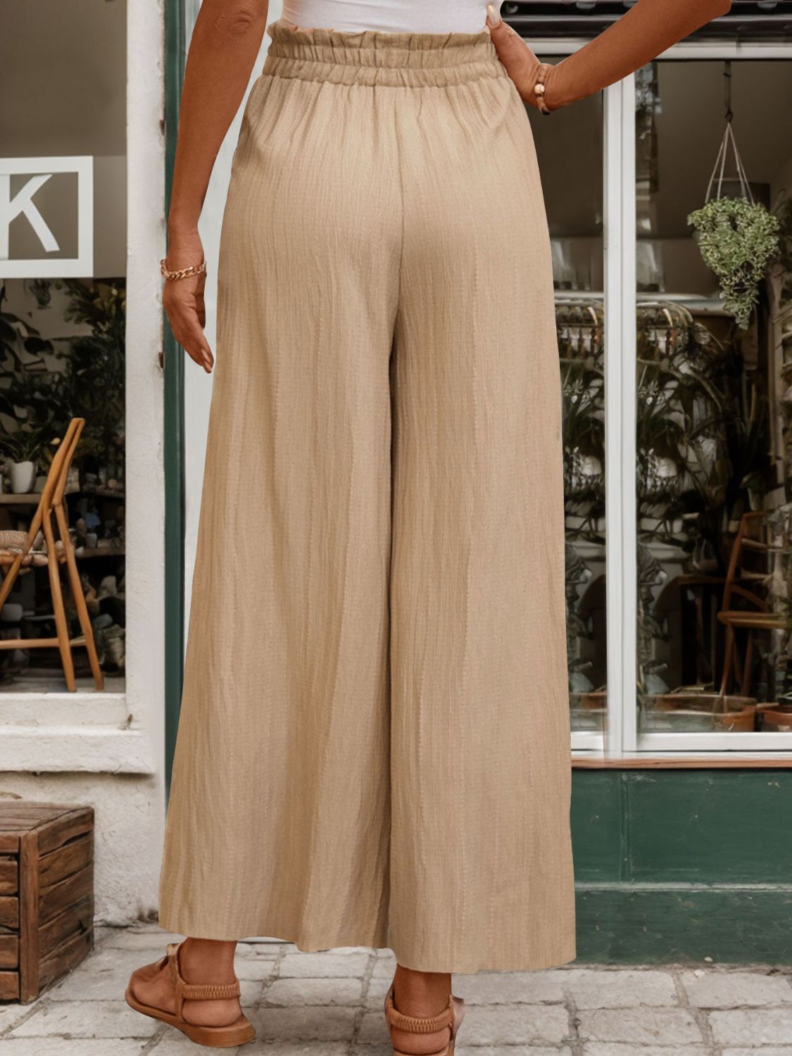 Honeybee Mumford's Frill Wide Leg Pants