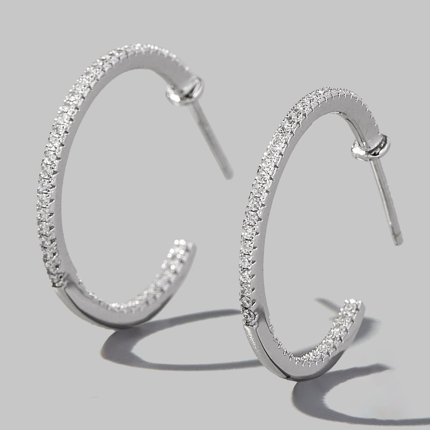 honeybee Mumford's Sterling Silver C-Hoop Earrings