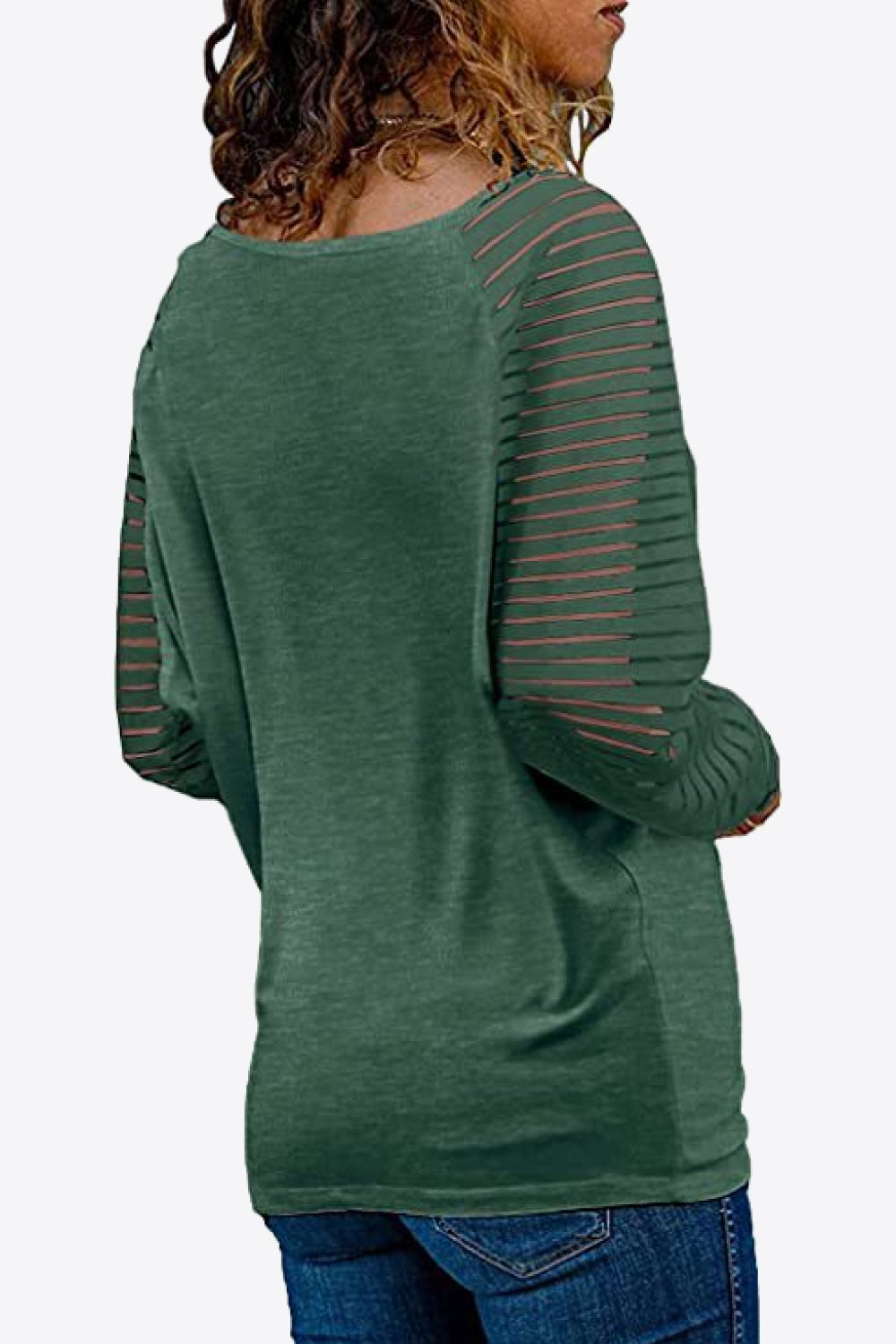 Honeybee Mumford's V-Neck Long Raglan Sleeve Top