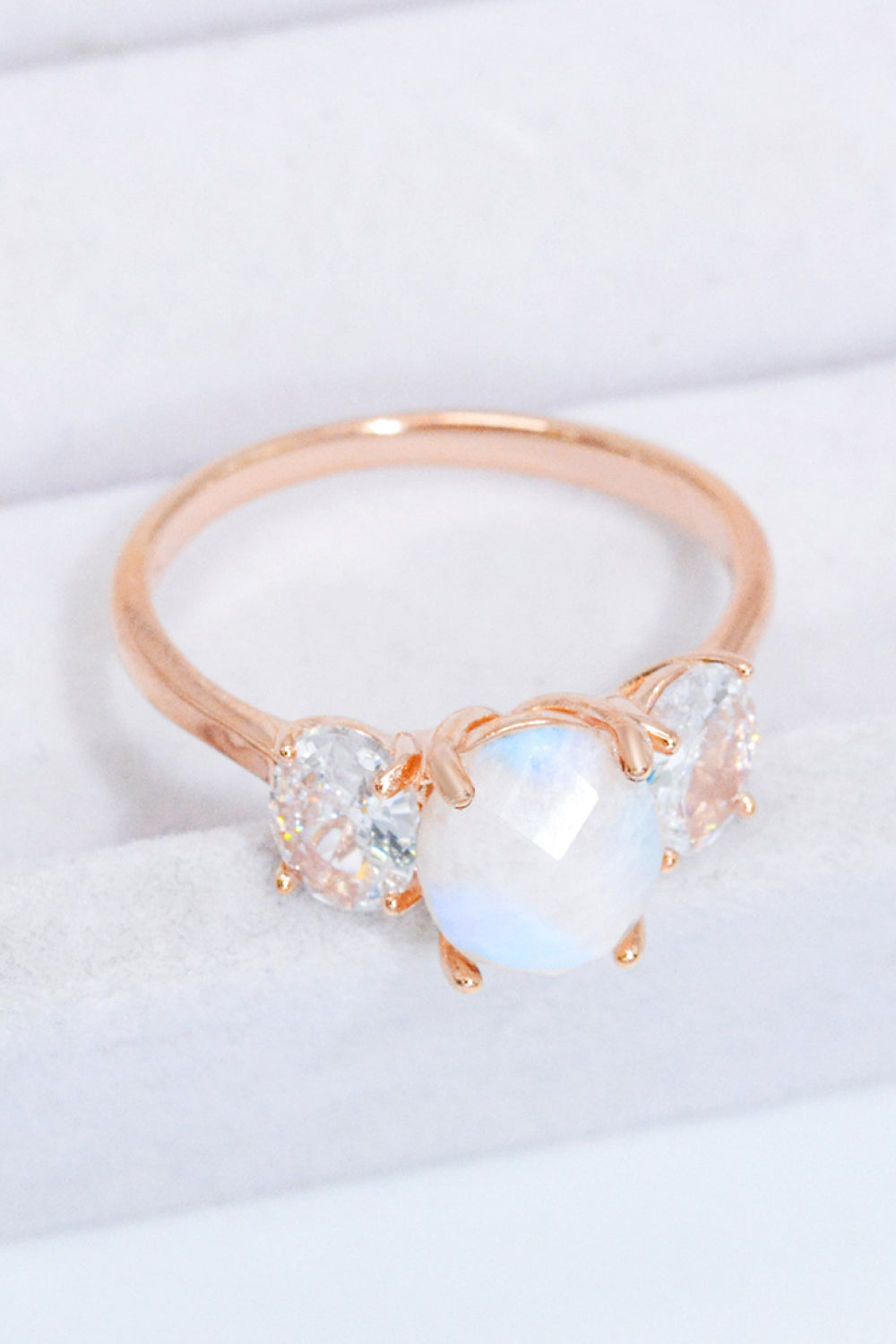 Honeybee Mumford's Natural Moonstone and Ring