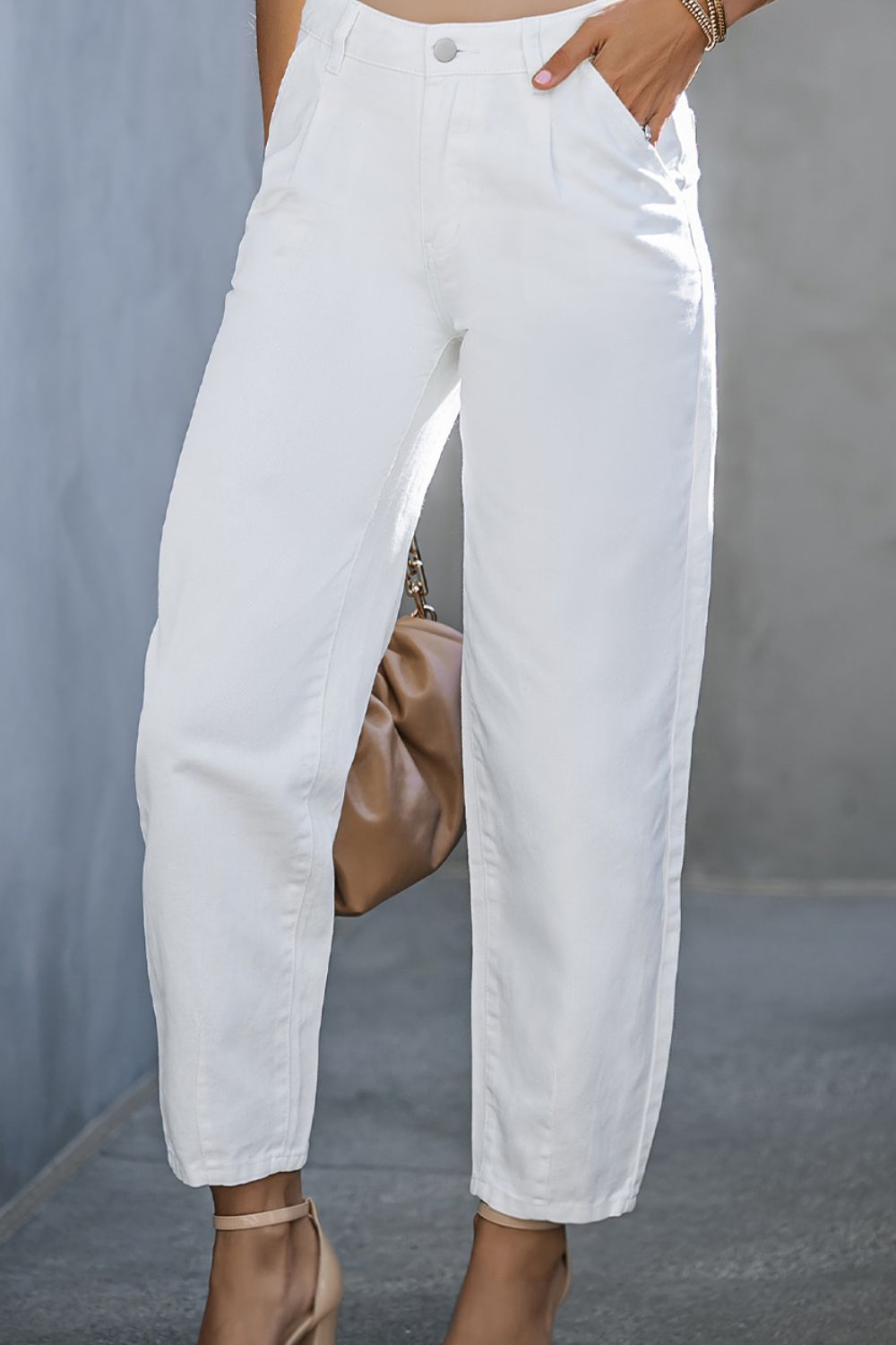 Honeybee Mumford's High-Waist Straight Jeans