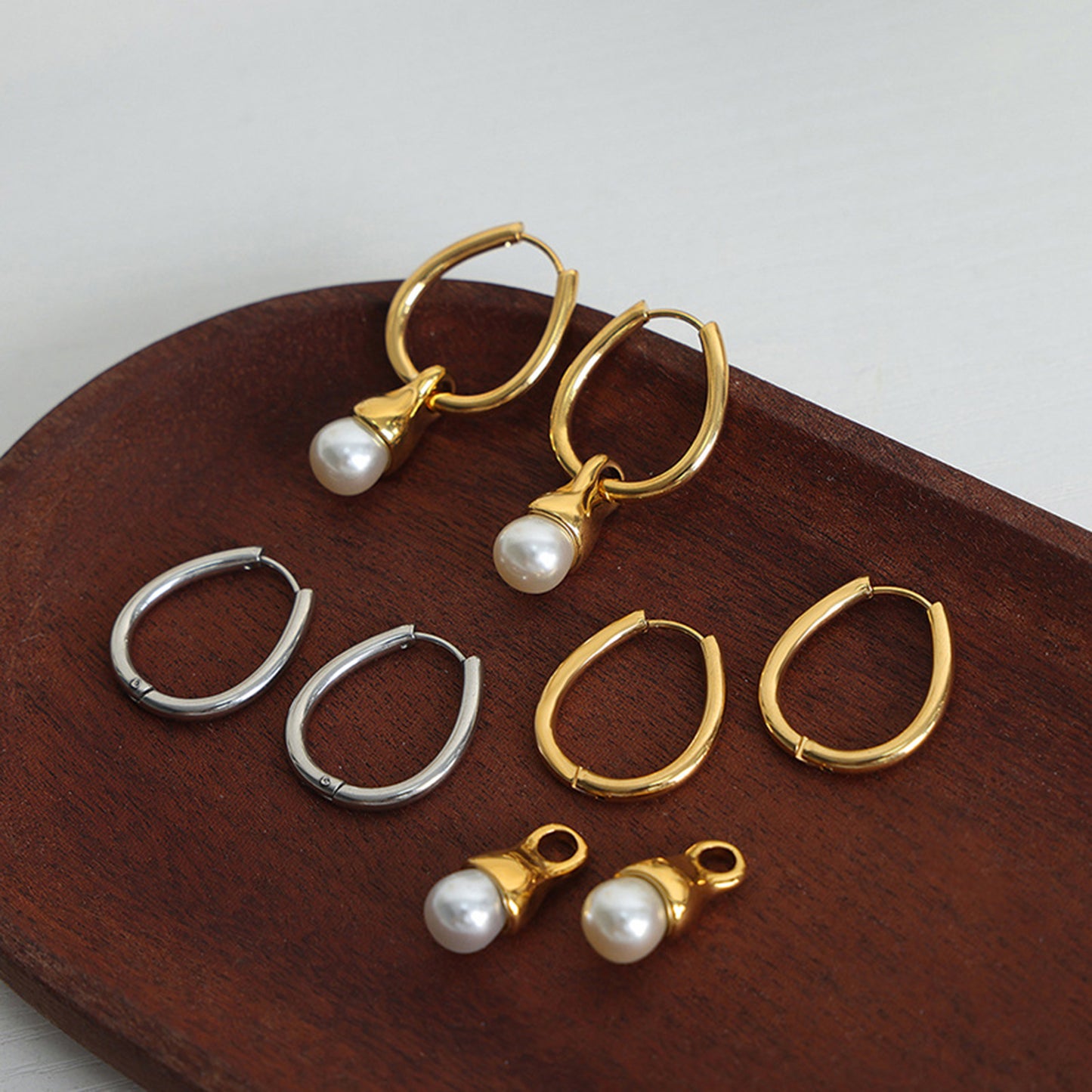 honeybee Mumford's Huggie Earrings