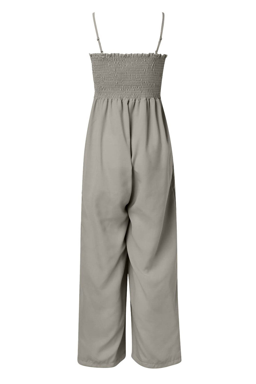 Honeybee Mumford's Smocked Spaghetti Strap Wide Leg Jumpsuit