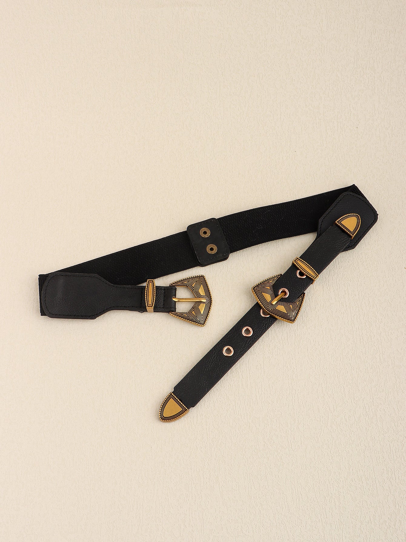 Honeybee Mumford's Double Buckle Leather Belt