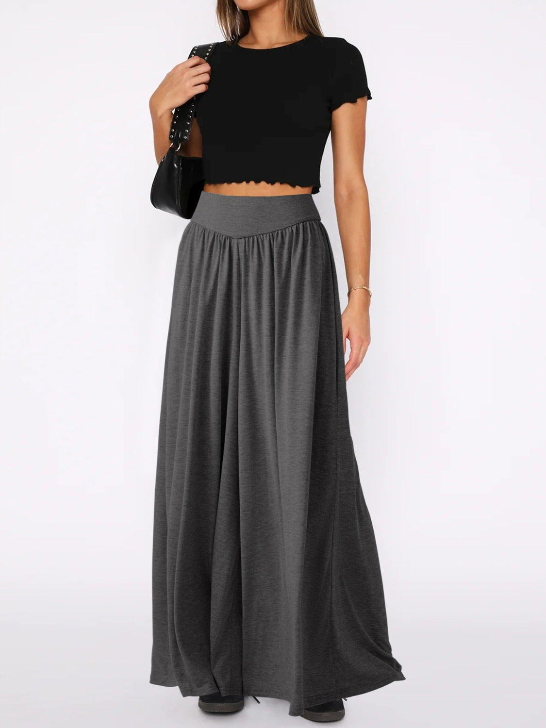 Honeybee Mumford's High Waist Wide Leg Pants