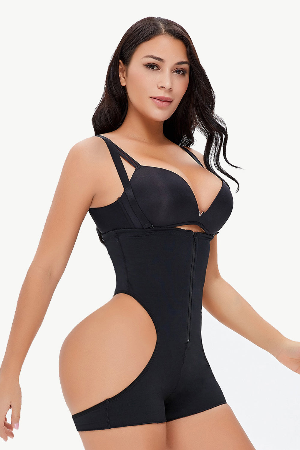 Honeybee Mumford's Full Size Cutout Under-Bust Shaping Bodysuit