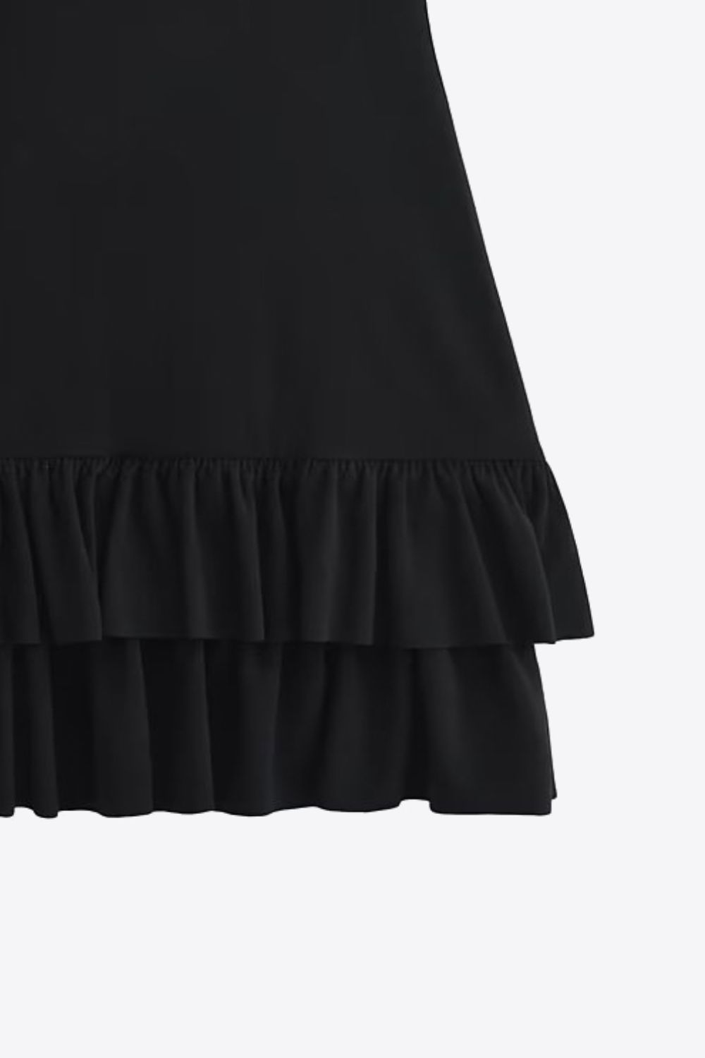 Honeybee Mumford's Strapless Ruffle Hem Dress