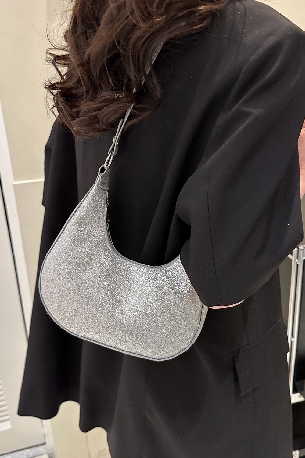 Honeybee Mumford's Small Glitter Shoulder Bag