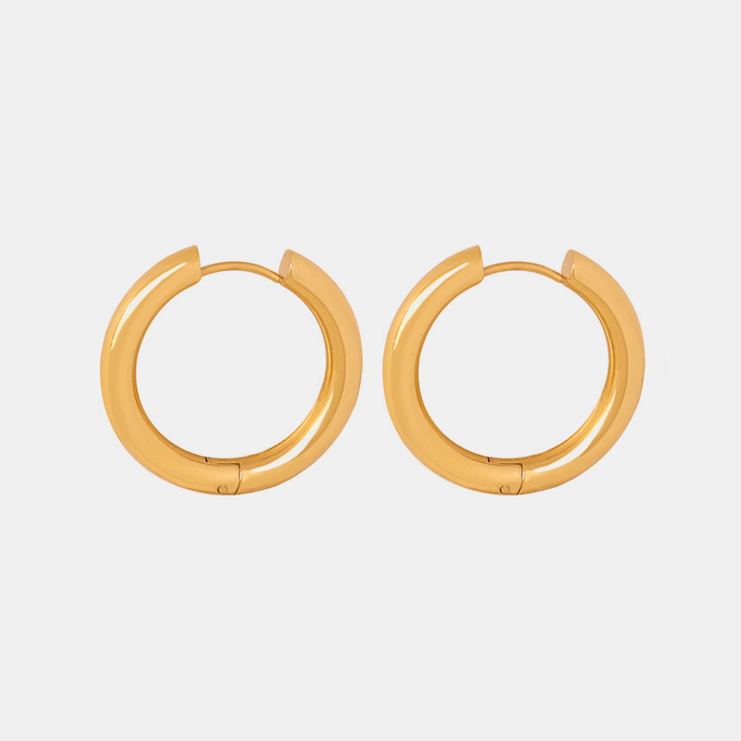 honeybee Mumford's 18K Gold-Plated Huggie Earrings