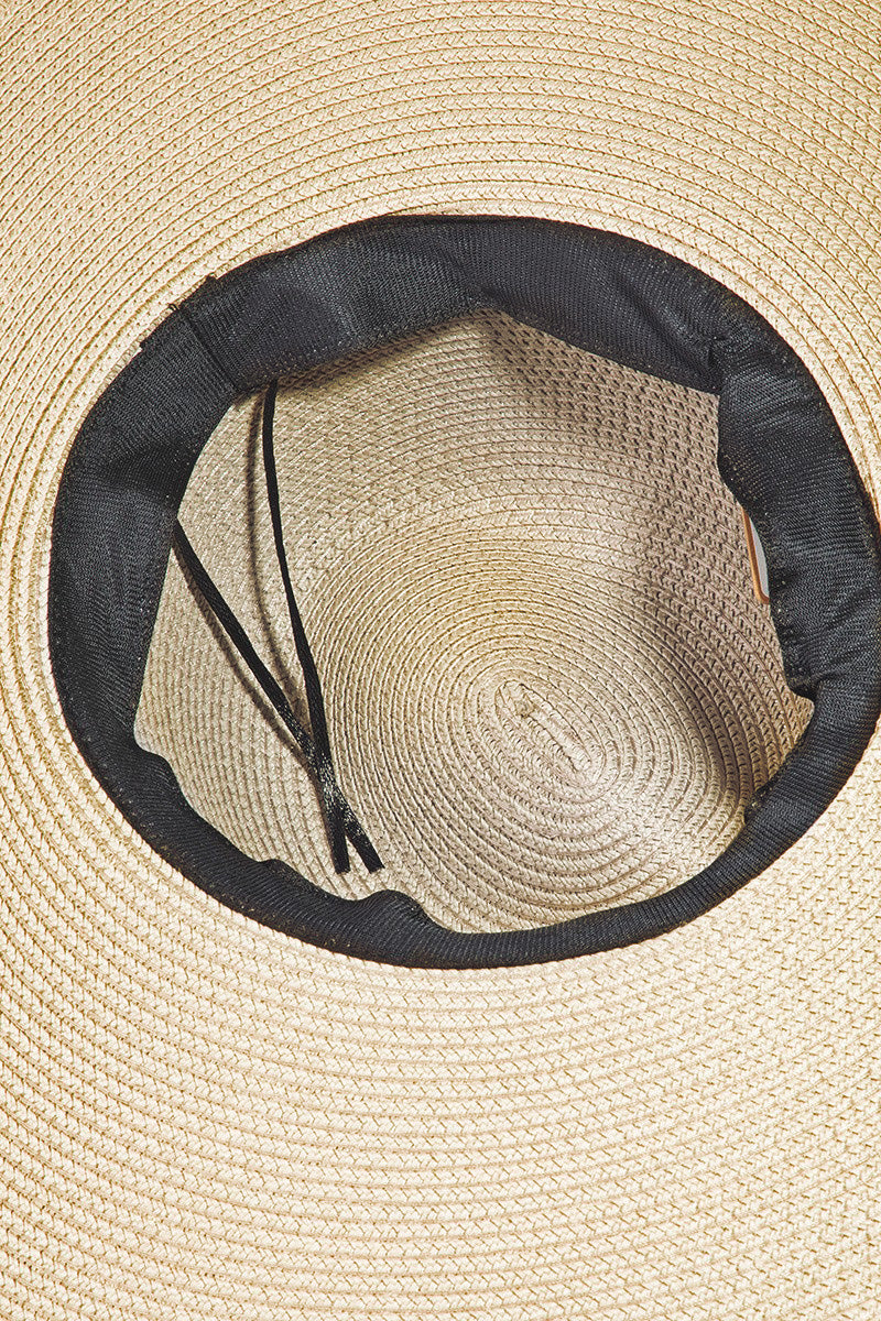 Honeybee Mumford's Rope Strap Wide Brim Weave Hat