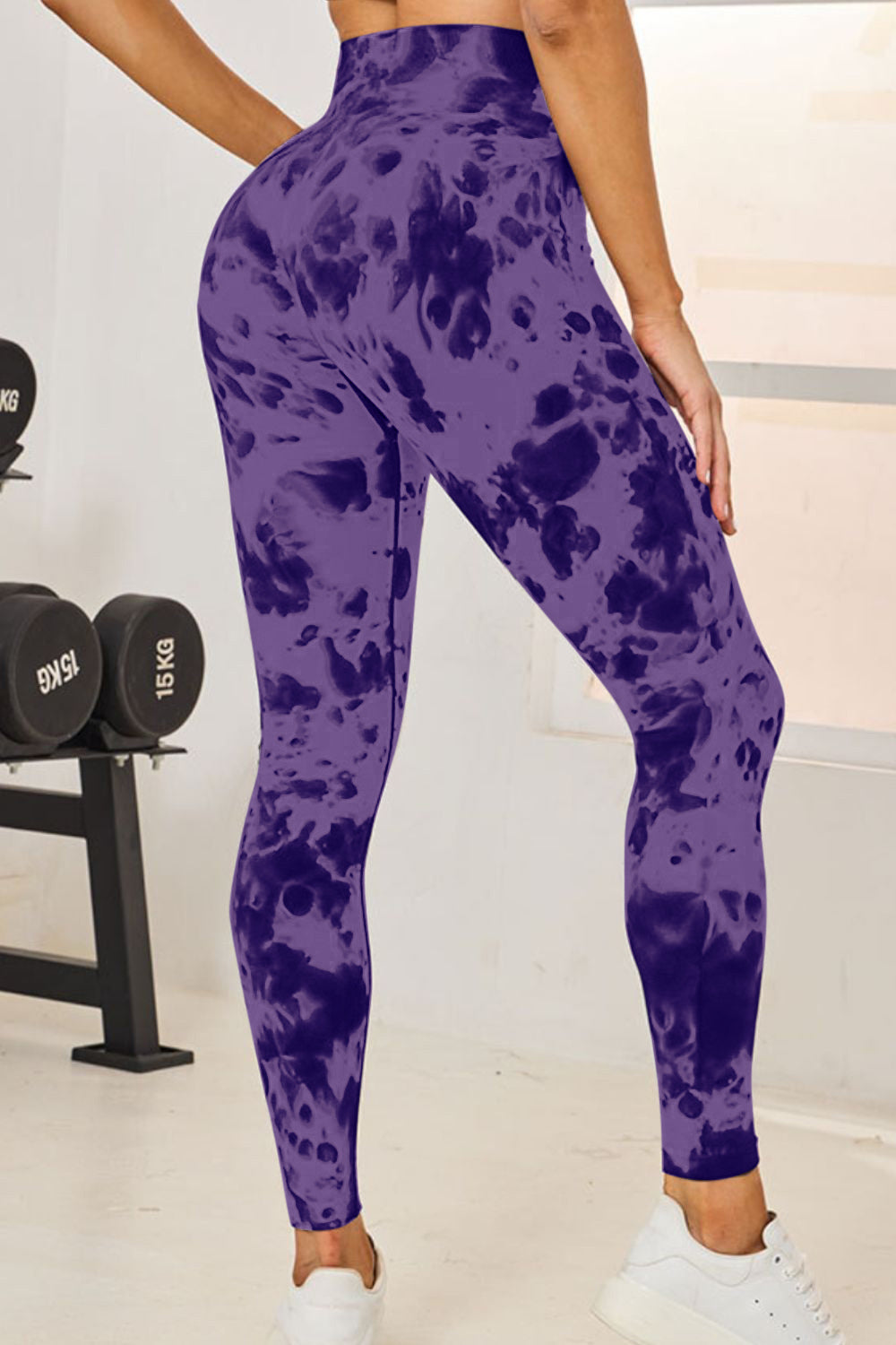 Honeybee Mumford's Tie-Dye High Waist Active Leggings