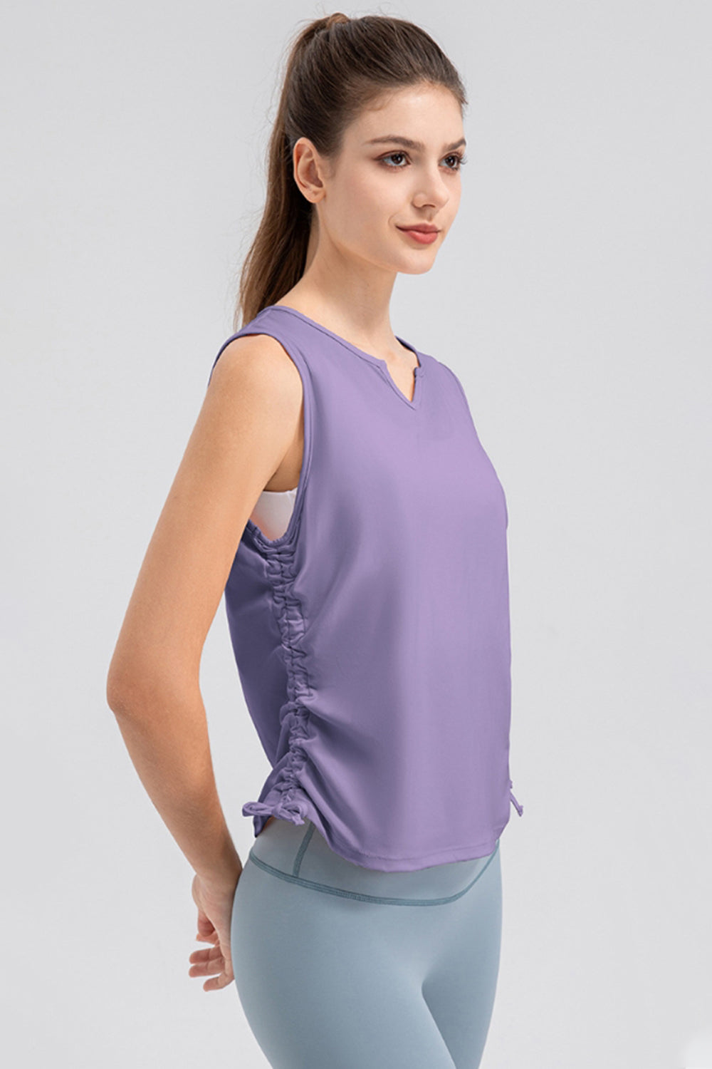 Honeybee Mumford's Notched Wide Strap Active Tank