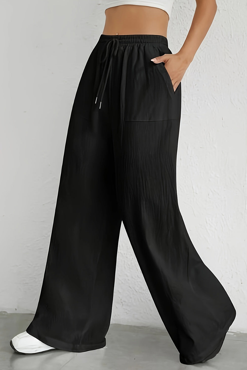 Honeybee Mumford's Drawstring Wide Leg Pants